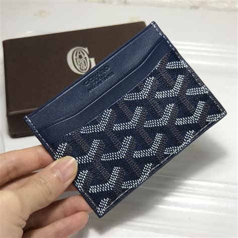 goyard card holder limited edition|authentic goyard card holder.